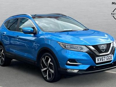 Used Nissan Qashqai Tekna 115 HP (84 kW) 2017 Blue SUV