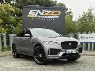 Used Jaguar F-Pace Chequered Flag 180 HP (132 kW) 2019 Grey SUV