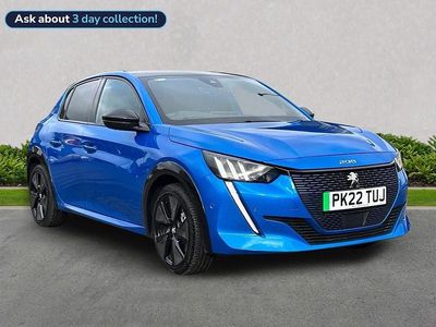 Blue Used 2022 Peugeot e-208 GTi Hatchback | £12,985 (Fair price)
