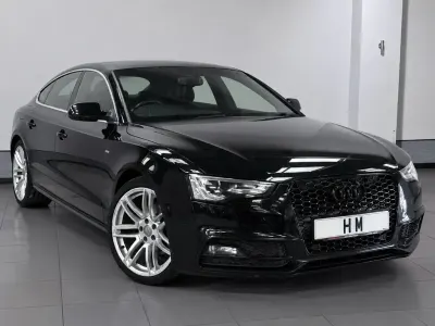 Begagnad Audi A5 Sportback S-Line 190 HK (139 kW) 2015 Svart Halvkombi