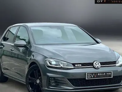 Used VW Golf VII GTD 184 HP (135 kW) 2018 Grey Hatchback