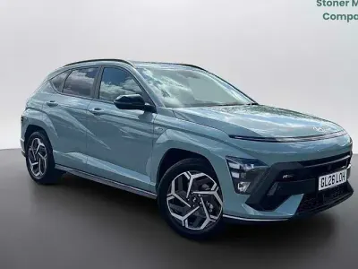 New Hyundai Kona N Line 137 HP (100 kW) 2026 Green SUV
