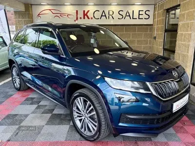Used Skoda Kodiaq LAURIN & KLEMENT 190 HP (139 kW) 2020 Blue SUV