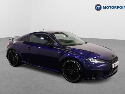 Used Audi TT Black Edition 245 HP (180 kW) 2022 Blue Coupe
