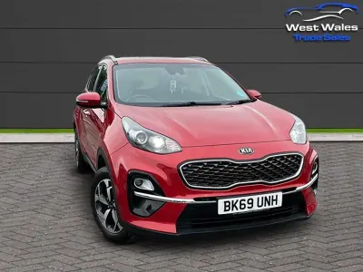 Used Kia Sportage 130 HP (95 kW) 2019 Red SUV
