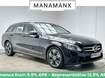 Obsidian black Used 2019 Mercedes C200 Premium Estate | £13,490 (Good price)