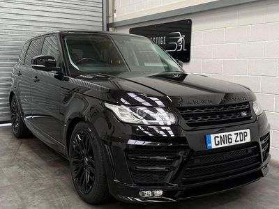 Black Used 2016 Land Rover Range Rover Sport HSE SUV | £18,489 (Fair price)
