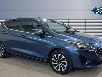 Blue Used 2021 Ford Fiesta Titanium Hatchback | £14,187 (Fair price)