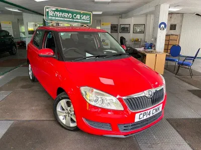 Used Skoda Fabia SE 2014 Corrida red Hatchback