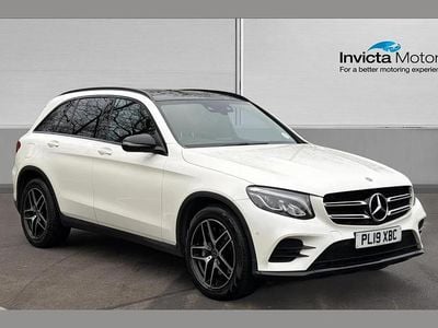 White Used 2019 Mercedes GLC220 AMG SUV | £19,250 (Fair price)