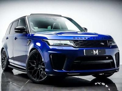 Blue Used 2020 Land Rover Range Rover Sport SVR SUV | £46,995 (Super price)