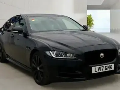 Used Jaguar XE R-Sport 180 HP (132 kW) 2017 Black Sedan