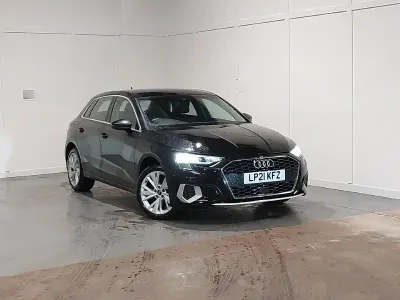 Begagnad Audi A3 e-tron Sport 204 HK (150 kW) 2021 Svart Halvkombi