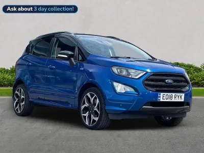 Used Ford Ecosport ST-Line 2018 Blue SUV