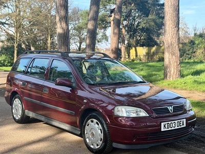 Used Vauxhall Astra Club 2003 Red Estate