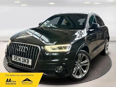 Begagnad Audi Q3 S-line plus 2014 Svart SUV