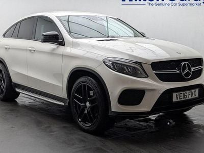 White Used 2016 Mercedes GLE350 AMG line Coupe | £20,850 (Good price)