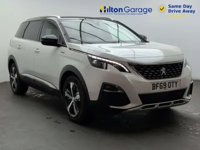 Used Peugeot 5008 GT-line 130 HP (95 kW) 2019 White SUV