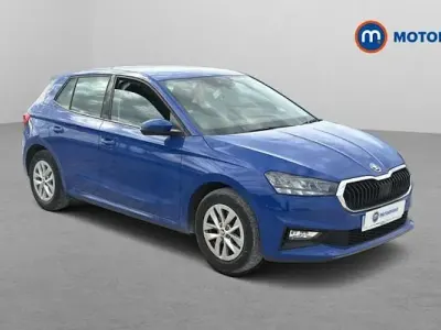 Used Skoda Fabia Comfort 110 HP (80 kW) 2023 Blue Hatchback