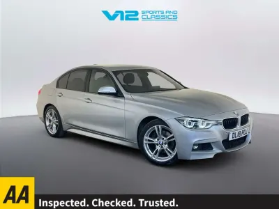 Begagnad BMW 330e M Sport 252 HK (185 kW) 2018 Silver Sedan