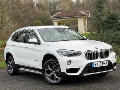 White Used 2016 BMW X1 xLine SUV | £12,995 (Fair price)