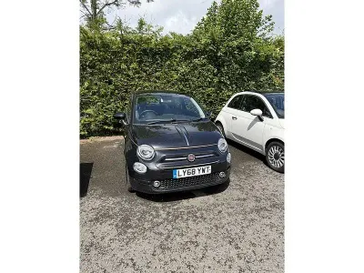 Gebraucht Fiat 500 Collezione 69 PS (50 kW) 2019 Schwarz Kleinwagen