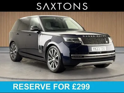 Used Land Rover Range Rover HSE 400 HP (294 kW) 2023 Portofino blue SUV