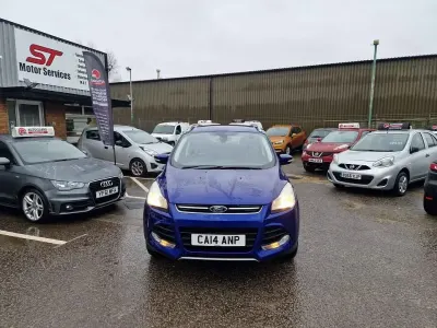 Usado Ford Kuga Titanium 2014 Azul SUV