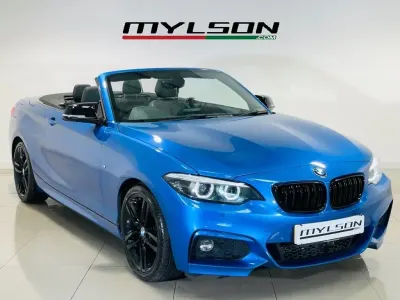 Begagnad BMW 220 M Sport 190 HK (139 kW) 2018 Blå Cab