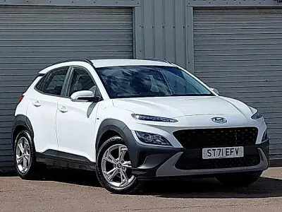 Gebraucht Hyundai Kona SE 120 PS (88 kW) 2021 Weiß SUV