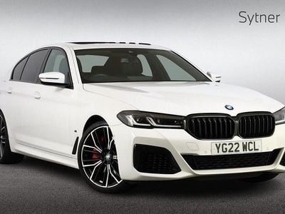 Used BMW M550 Comfort Edition 523 HP (384 kW) 2022 White Sedan