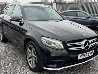 Begagnad Mercedes GLC220 AMG line 2017