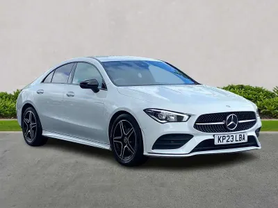 Used Mercedes CLA200 AMG Line Premium 2023 White Coupe