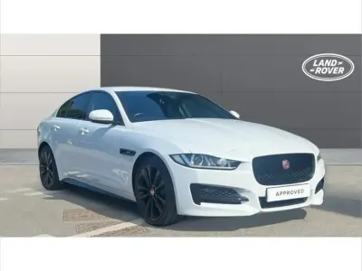 Used Jaguar XE R-Sport 177 HP (130 kW) 2018 White Sedan
