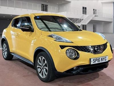 Used Nissan Juke S 110 HP (80 kW) 2016 Yellow SUV