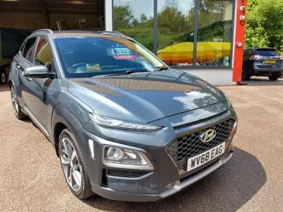 Used Hyundai Kona Premium SE 120 HP (88 kW) 2018 Grey SUV