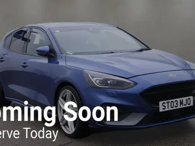 Used Ford Focus ST 280 HP (205 kW) 2019 Blue Hatchback