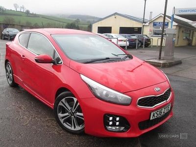 Used Kia ProCeed GT-Line 2016 Red Hatchback
