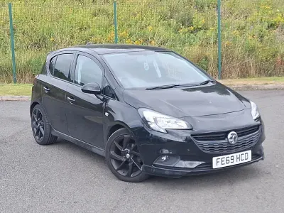 Used Vauxhall Corsa SRi 90 HP (66 kW) 2019 Black Hatchback