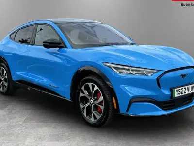 Used Ford Mustang Mach-E Extended Range 258 kW (351 HP) 2022 Blue SUV