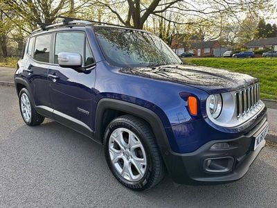 Used Jeep Renegade Limited 120 HP (88 kW) 2016 Blue SUV