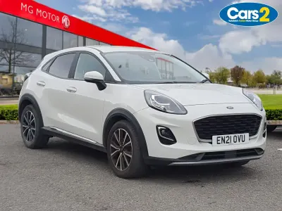 Used Ford Puma Titanium 123 HP (90 kW) 2021 White SUV