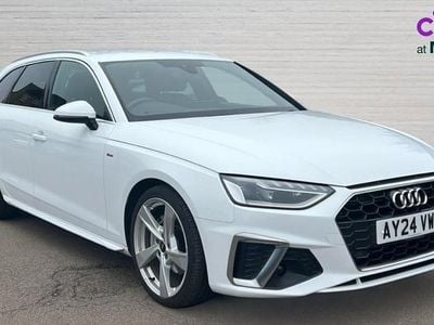 Used Audi A4 S-Line 204 HP (150 kW) 2024 White Estate