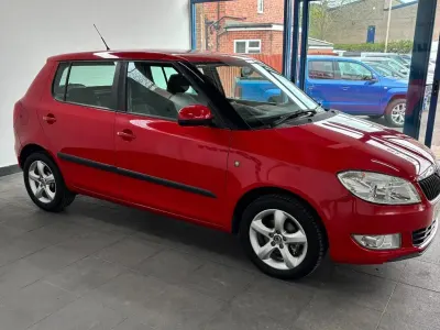 Used Skoda Fabia SE 2010 Red Hatchback