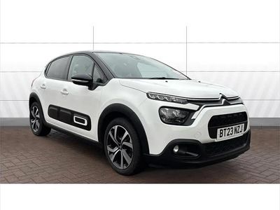 White Used 2023 Citroën C3 PureTech Hatchback | £8,848 (Fair price)