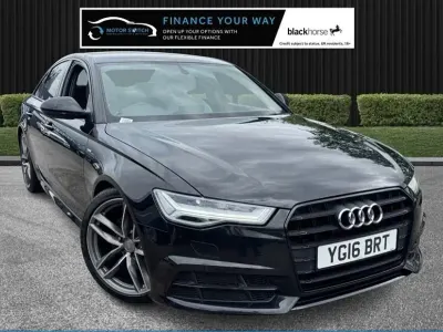 Usado Audi A6 Black Edition 190 CV (139 kW) 2016 Negro Berlina