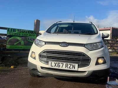 White Used 2017 Ford Ecosport Titanium SUV | £5,495 (Fair price)