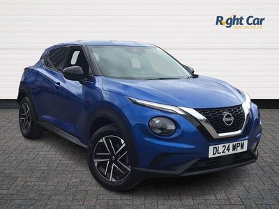 Blue Used 2024 Nissan Juke N-Connecta SUV | £15,899 (Fair price)