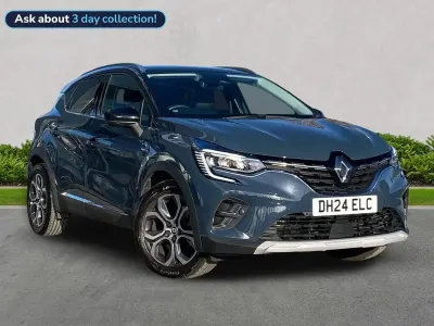 Begagnad Renault Captur Techno 91 HK (66 kW) 2024 Blå SUV