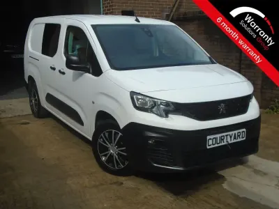 Used Peugeot Partner 131 HP (96 kW) 2020 White MPV